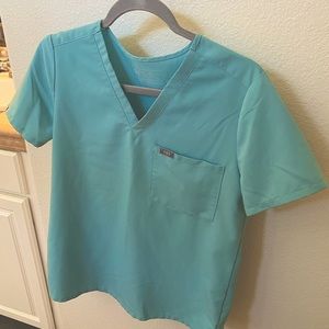 FIGS SEAGLASS CATARINA TOP